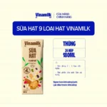 Thùng 24 hộp Sữa hạt 9 loại hạt Vinamilk ít đường - hộp 180ml - Ảnh 6