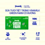 Thùng 48 hộp Sữa Tươi Tiệt Trùng Vinamilk Green Farm có đường 110ml - Ảnh 2