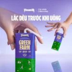 Thùng 48 Hộp Sữa Tươi Tiệt Trùng Vinamilk Green Farm Rất ít đường 180ml - Ảnh 6